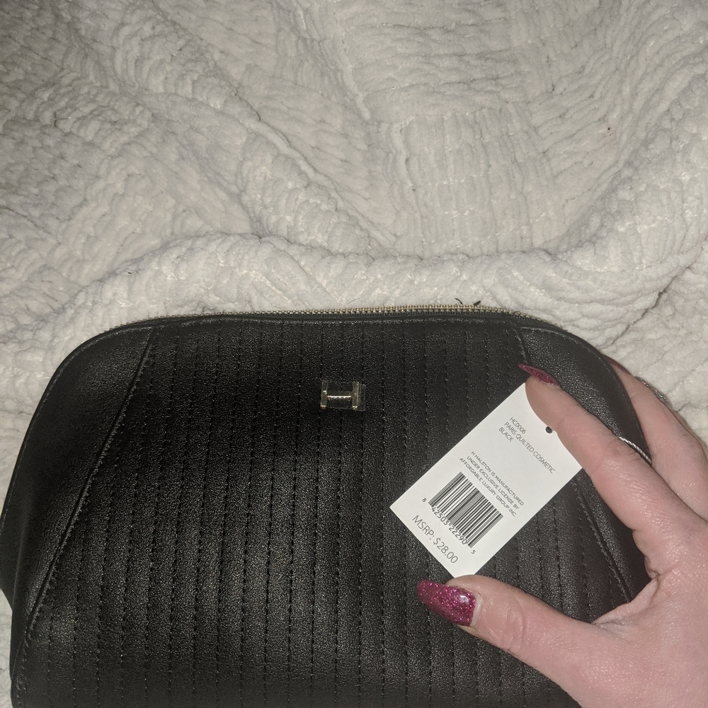 H by Halston makeup bag - Picture 2 of 2